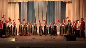 концерт хора русской народной песни Раздолье апрель2012