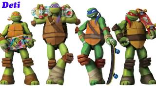 Песня Черепашки ниндзя/Teenage Mutant Ninja Turtles на английском (сериал Nickelodeon)